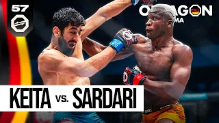 KEITA vs. SARDARI | FREE FIGHT | OKTAGON 57