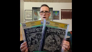 CGC Graded Gobbledygook #1 & #2 1st Published Image of the Teenage Mutant Ninja Turtles!