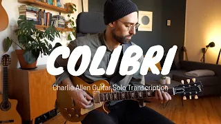 Colibri - Incognito (Charlie Allen Guitar Solo Transcription)