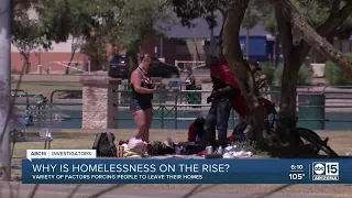 Why is homelessness on the rise in the Valley?