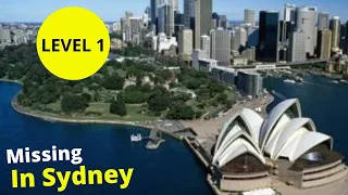 Learn English Through Story ★Level 1 (beginner english) - Missing in Sydney