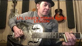 Slide / open G How to play a couple of my songs.