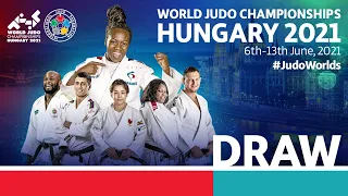 Draw - World Judo Championships Hungary 2021