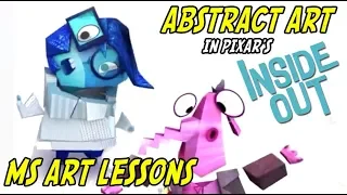 Middle School Art Lessons: Abstract art in Pixar's "Inside Out"