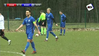 17 03 2024 KS GRABÓWKA - WIGRY SUWAŁKI IV Liga -zapis całego meczu