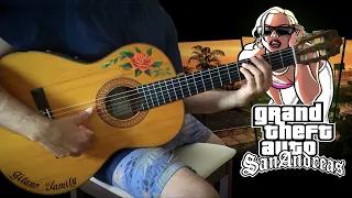 『GTA - San Andreas Theme』meet LucasGitanoFamily【flamenco guitar cover fingerstyle】