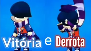 As animações de Vitória e Derrota do Edgar // Brawl Stars