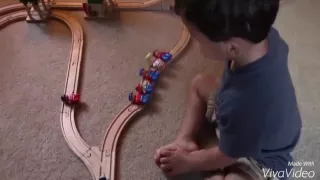 A two-year-old's solution to the trolley problem :review frames