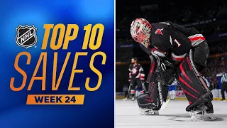 Топ-10 сэйвов 24-й недели сезона / NHL Top 10 Saves of the Week