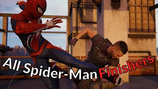 Marvel's Spider-Man: All finishers (HD, PS5)