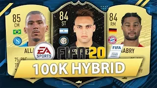 OVERPOWERED 100K HYBRID w/ IF MARTINEZ! FIFA 20 SQUAD BUILDER