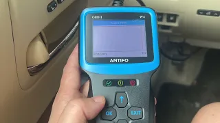 AMTIFO W4 OBD2 Scanner Auto Check Car Engine Clear Fault Code Reader Automotive Diagnostic