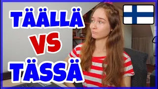 Täällä vs Tässä 🤯 + 3 Ways To Use TÄSSÄ