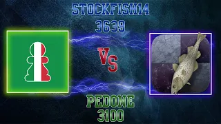 Stockfish's amazing middlegames!! || Stockfish 14 vs Pedone