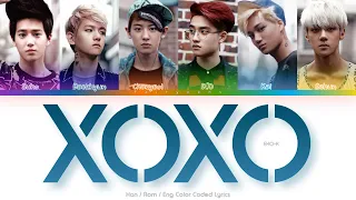 EXO-K (엑소) XOXO Color Coded Lyrics (Han/Rom/Eng)