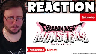 Gor's "DRAGON QUEST MONSTERS: The Dark Prince" Announcement Trailer REACTION