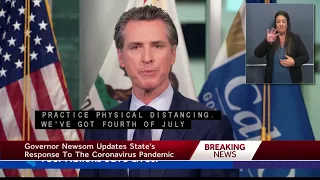 COVID-19 UPDATE | Gov. Gavin Newsom is giving an update with the latest on coronavirus in California