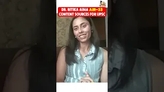 Where did UPSC 2023 Topper Dr. Ritika Aima did her preparation from?| #upsc #upsc2023 #ias #success