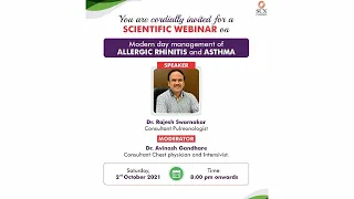 Modern day management of ALLERGIC RHINITIS and ASTHMA