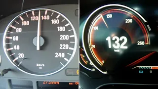 1999 BMW 528i vs 2018 BMW 520i Acceleration Test