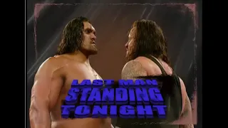 The Great Khali vs Undertaker Promo Last Man Standing Intro Opening Pyro August 18, 2006