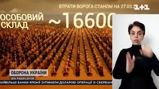 16600 вбитих загарбників та тисячі одиниць техніки - втрати ворога на 30 добу війни (жестовою мовою)