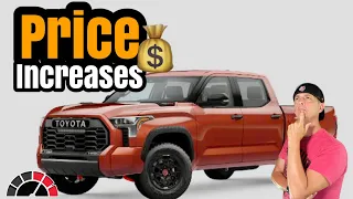 Did the 2024 Toyota Tundra get a massive price increase?