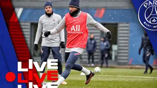 ⚽️ 15 minutes of training before Clermont Foot 63 - Paris Saint-Germain 🔴🔵