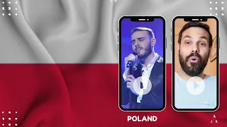 REACT to POLAND  🇵🇱 EUROVISION 2022 | Ochman - "River"