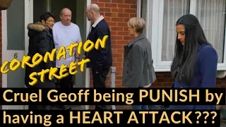 Coronation Street spoilers reveal that Geoff Metcalfe could get punished