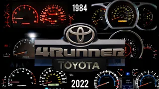 Toyota 4Runner all generation acceleration compilation