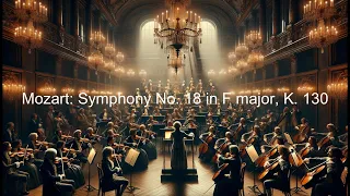 【Orchestra】Mozart: Symphony No. 18 in F major, K. 130