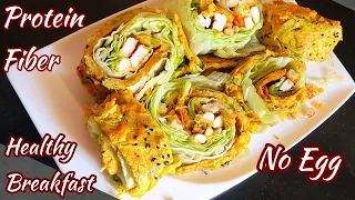 Paneer & Cabbage - Perfect Breakfast For Weight Loss Rich in Protein & Fiber/Healthy Breakfast Ideas