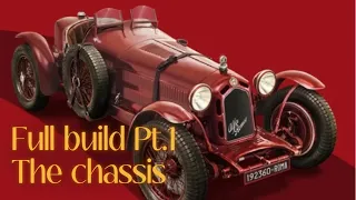 ALFA ROMEO 8C2300 Italeri 1:12 Part 1