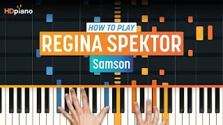Piano Tutorial for "Samson" by Regina Spektor | HDpiano