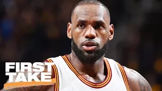 Stephen A. Says LeBron James Not The G.O.A.T. If Cavs Get Swept | First Take | June 8, 2017