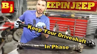 How To Phase a Driveshaft