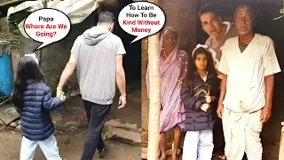 Akshay Kumar Shares A Picture Of How Daughter Nitara Learns Her Life Lesson During Their Morning Wal