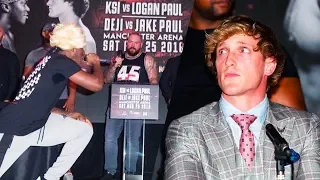 KSI VS LOGAN PAUL PRESS CONFERENCE HIGHLIGHTS