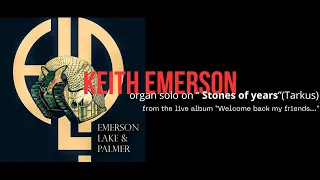 Keith Emerson organ solo transcription on "Stones of Years" - ELP album "Welcome Back My Friends..."