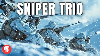 SNIPER TRIO! | Wehrmacht Gameplay | 4vs4 Multiplayer | Company of Heroes 3 | COH3