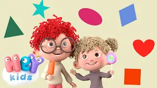 Les formes en chanson ! 🔺◾️ | Apprendre les Formes pour Bébé | HeyKids en Français