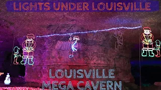 Lights Under Louisville at Louisville Mega Cavern - Christmas Lights in a Cave!