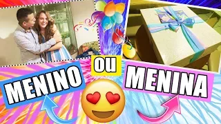 😱😍 NOSSO BEBÊ É... CHÁ REVELAÇÃO! 👶🏻🍼