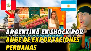 BOOM INESPERADO de exportaciones PERUANAS DEJA ATÓNITA A LA PRENSA ARGENTINA EN 2024