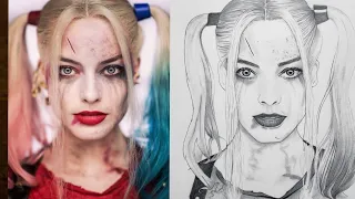 How to draw Harley Quinn step by step for beginners | Drawing Tutorial | YouCanDraw