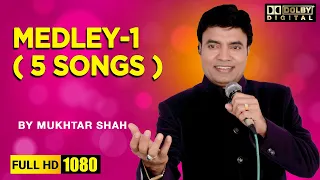 Medley-1( 5 Songs ) | Live Online show | By Singer Mukhtar Shah | Golden Voice Of Mukesh