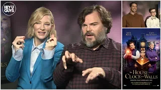 Jack Black, Cate Blanchett, Eli Roth & Owen Vaccaro Interview - The House with a Clock in its Walls