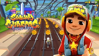 SUBWAY SURFERS GAMEPLAY PC HD 2023 - BUENOS AIRES - JAKE STAR OUTFIT LUNAR TIGER BOARD