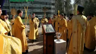 В Западном районе города началось строительство храма в честь святого Луки Крымского